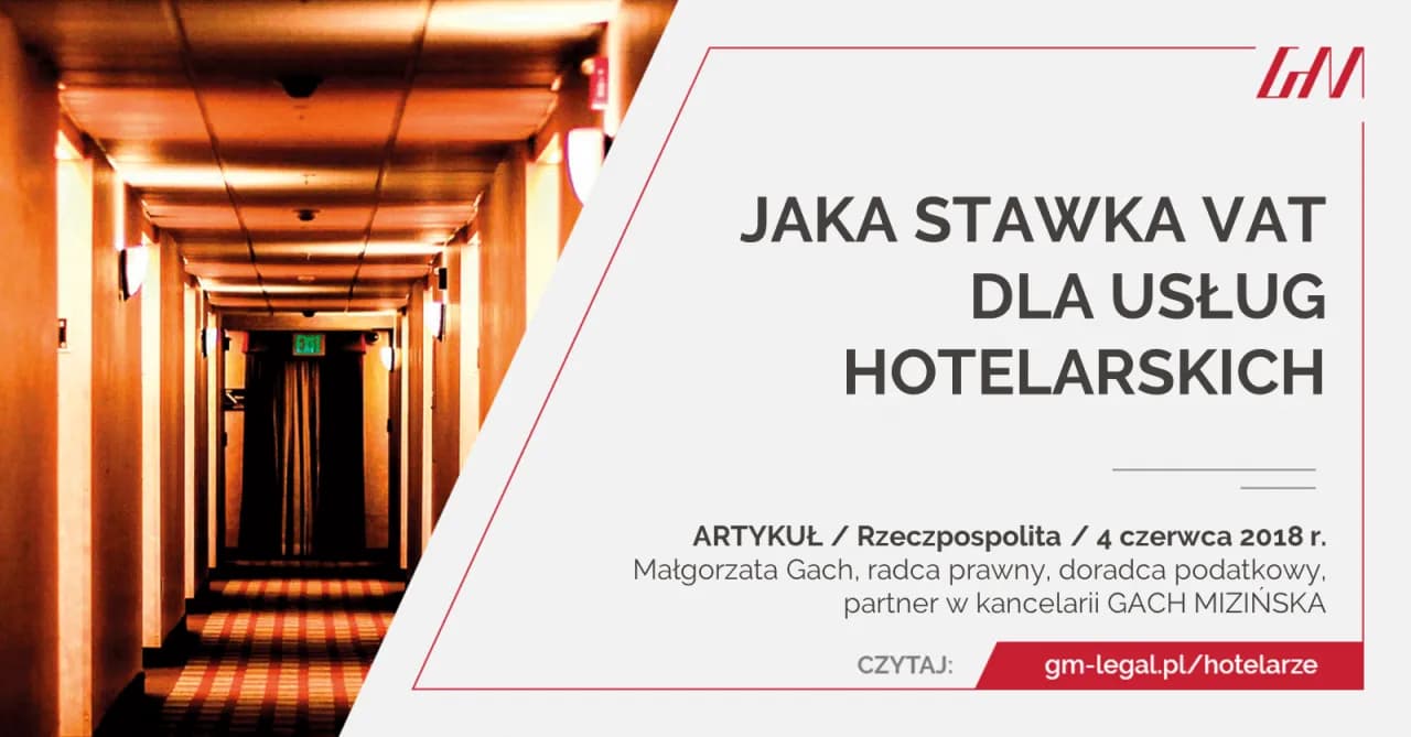 Nocleg jaki VAT: Jakie stawki obowiązują dla usług noclegowych?
